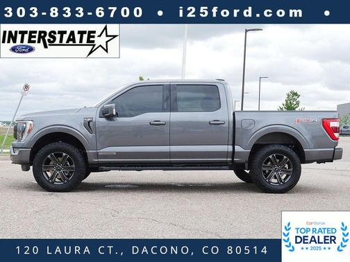 CARBONIZED GRAY METALLIC 2022 Ford F-150 Lariat