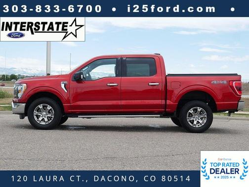 HOT PEPPER RED MET TINTD CC 2023 Ford F-150 XLT