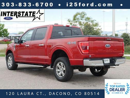HOT PEPPER RED MET TINTD CC 2023 Ford F-150 XLT