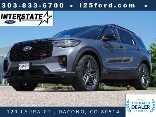 CARBONIZED GRAY METALLIC 2026 Ford Explorer ST
