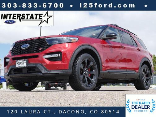 RAPID RED MET TINTED CC 2023 Ford Explorer ST
