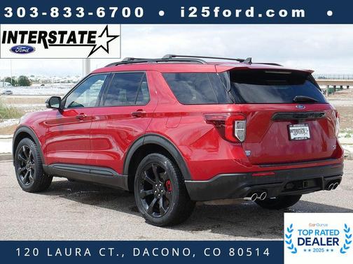 RAPID RED MET TINTED CC 2023 Ford Explorer ST