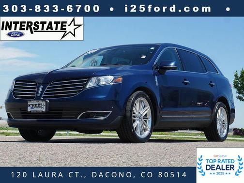 MIDNIGHT SAPPHIRE BLUE MET 2017 Lincoln MKT Elite