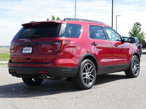 RUBY RED METALLIC TINTED CC 2019 Ford Explorer Sport