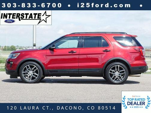 RUBY RED METALLIC TINTED CC 2019 Ford Explorer Sport