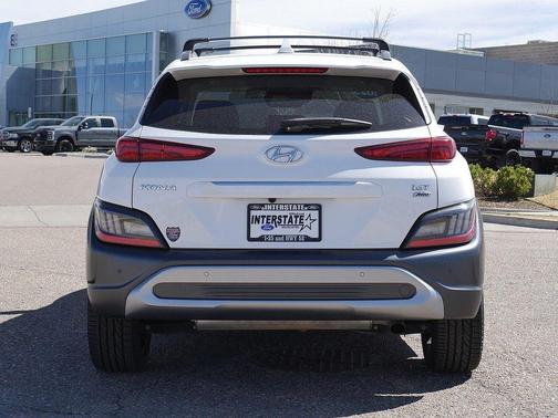 Lunar White 2023 Hyundai KONA Limited