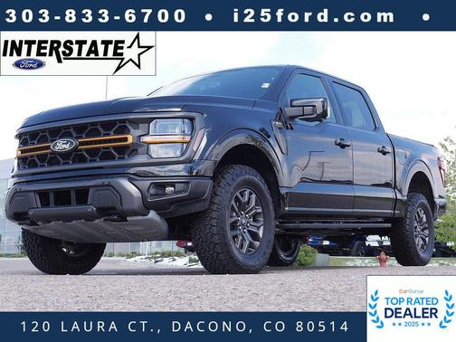 AGATE BLACK METALLIC 2025 Ford F-150 Tremor