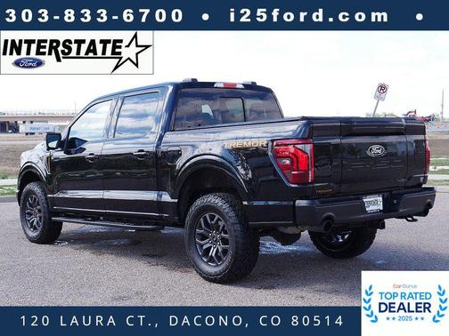 AGATE BLACK METALLIC 2025 Ford F-150 Tremor