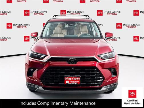 Ruby Flare Pearl 2024 Toyota Grand Highlander Platinum