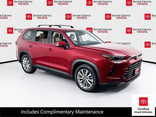 Ruby Flare Pearl 2024 Toyota Grand Highlander Platinum