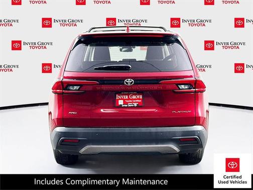 Ruby Flare Pearl 2024 Toyota Grand Highlander Platinum