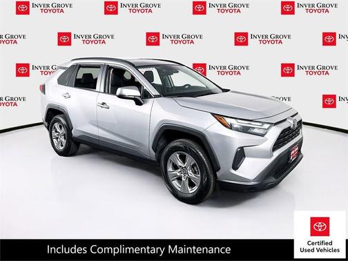 Silver Sky Metallic 2022 Toyota RAV4 XLE
