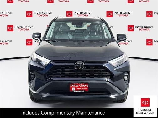 Midnight Black Metallic 2025 Toyota RAV4 XLE Premium