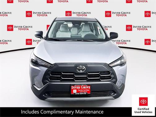 Sonic Silver 2026 Toyota Corolla Cross L
