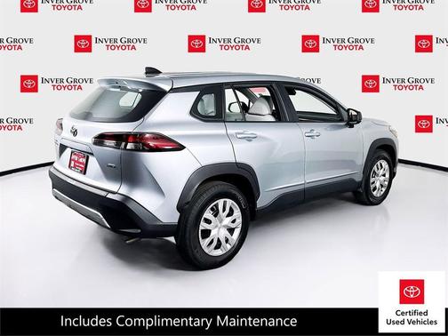 Sonic Silver 2026 Toyota Corolla Cross L