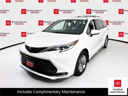 2021 Toyota Sienna Platinum 7 Passenger