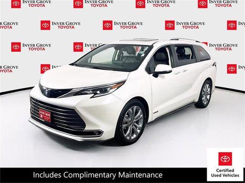 2021 Toyota Sienna Platinum 7 Passenger