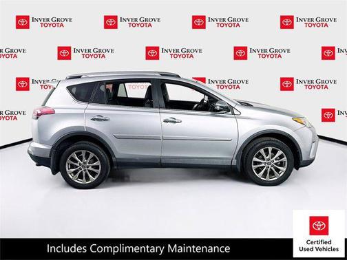 Silver Sky Metallic 2018 Toyota RAV4 Limited