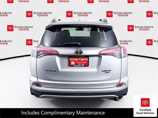 Silver Sky Metallic 2018 Toyota RAV4 Limited