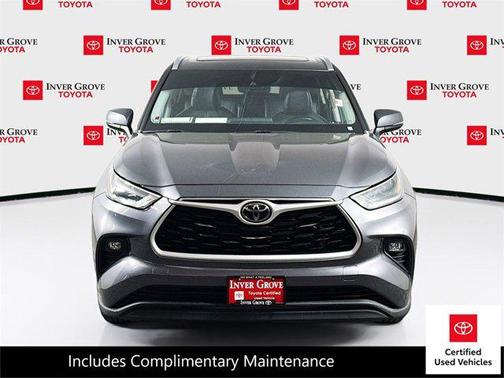 Magnetic Gray Metallic 2021 Toyota Highlander XLE