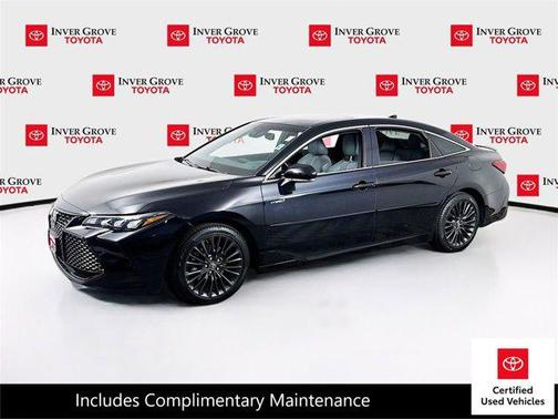 Midnight Black Metallic 2019 Toyota Avalon Hybrid XSE