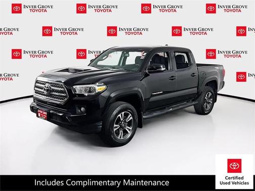 Black 2016 Toyota Tacoma TRD Sport