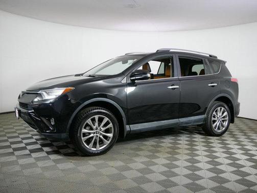 Black 2017 Toyota RAV4 Limited