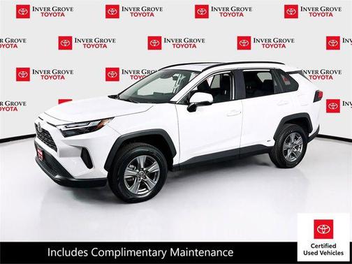 Ice Cap 2025 Toyota RAV4 Hybrid XLE