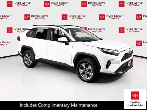 Ice Cap 2025 Toyota RAV4 Hybrid XLE