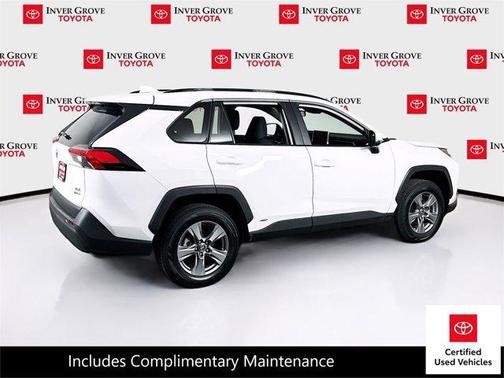 Ice Cap 2025 Toyota RAV4 Hybrid XLE