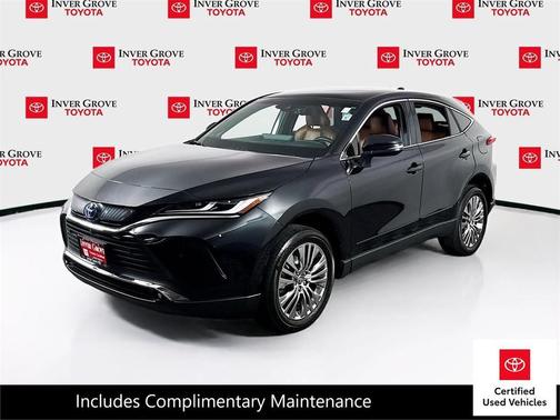 Celestial Black 2022 Toyota Venza Limited