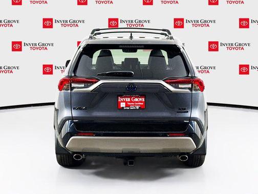 Magnetic Gray Metallic/Midnight Black Metallic 2024 Toyota RAV4 Hybrid SE