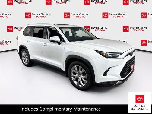 Wind Chill Pearl 2025 Toyota Grand Highlander Limited