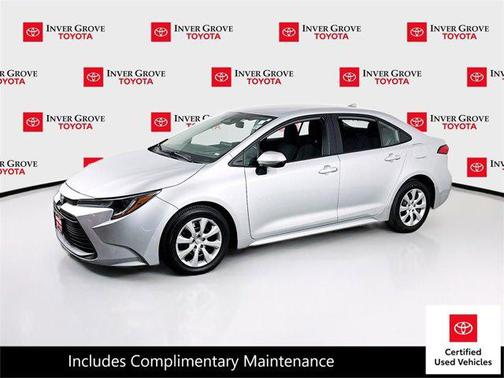 Classic Silver Metallic 2024 Toyota Corolla LE