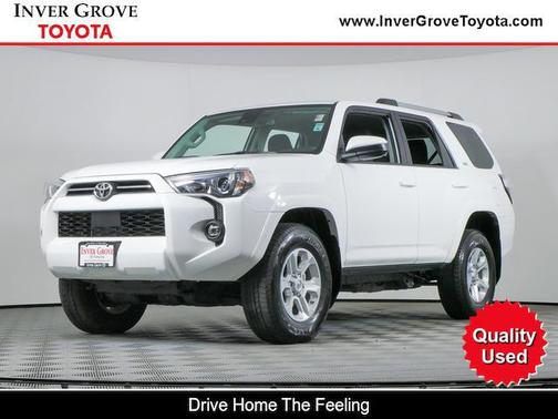 Super White 2021 Toyota 4Runner SR5