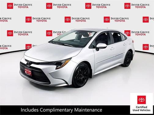 Classic Silver Metallic 2024 Toyota Corolla LE