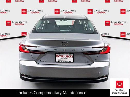 Celestial Silver Metallic 2025 Toyota Camry LE