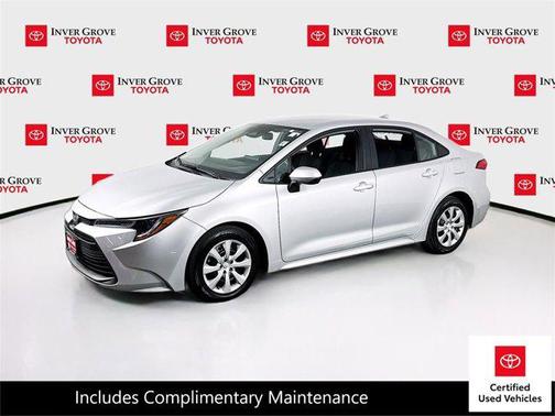 Classic Silver Metallic 2026 Toyota Corolla LE