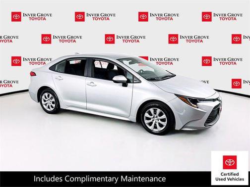 Classic Silver Metallic 2026 Toyota Corolla LE