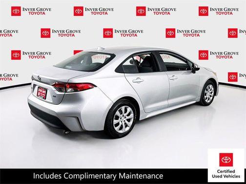 Classic Silver Metallic 2024 Toyota Corolla LE