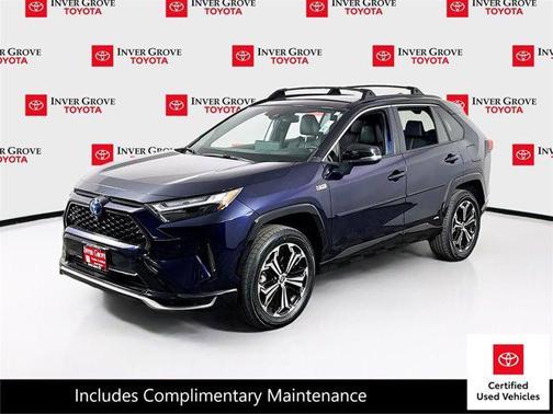 Blueprint/Midnight Black Metallic 2024 Toyota RAV4 Prime XSE