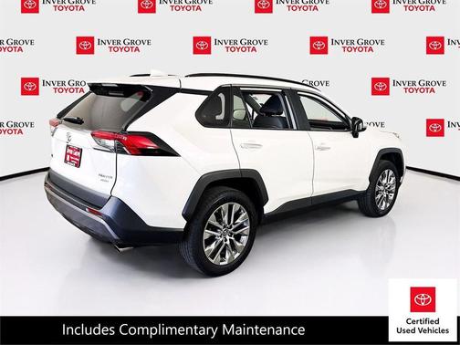 Blizzard Pearl 2019 Toyota RAV4 Limited