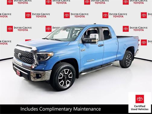 Cavalry Blue 2020 Toyota Tundra SR5