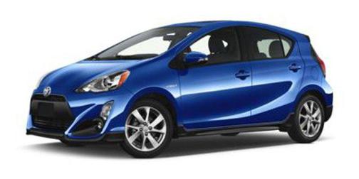 Black Sand Pearl 2018 Toyota Prius c Two