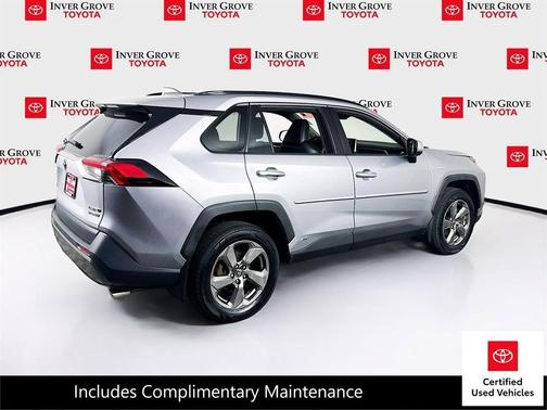 Silver Sky Metallic 2020 Toyota RAV4 Hybrid Limited