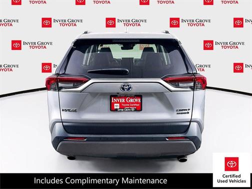 Silver Sky Metallic 2020 Toyota RAV4 Hybrid Limited