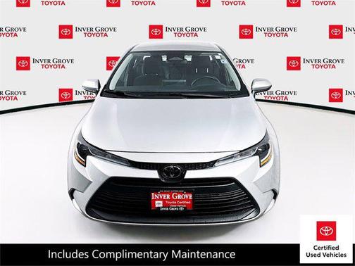 Classic Silver Metallic 2025 Toyota Corolla LE