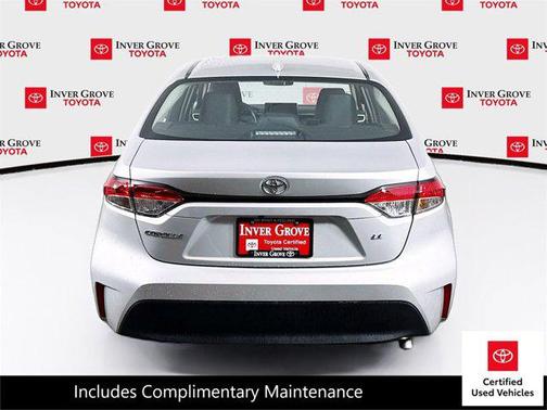 Classic Silver Metallic 2025 Toyota Corolla LE