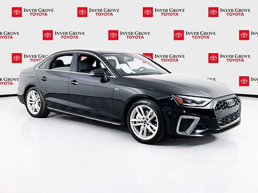 Mythos Black Metallic 2023 Audi A4 45 S line Premium Plus