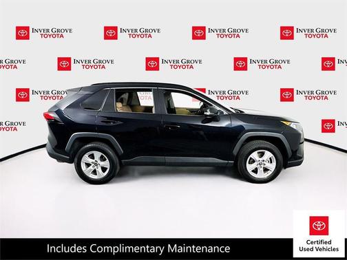 Midnight Black Metallic 2021 Toyota RAV4 XLE